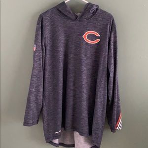 Men’s Nike Chicago Bears Dri Fit Hoodie